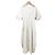 Sybilla Leinen Cocoon Kleid Beige