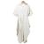 Sybilla Leinen Cocoon Kleid Beige - Ansicht 2