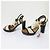 Chloé Sandali con tacco alto e lacci See By Chloe Nero Beige - vista 4