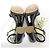Chloé Sandali con tacco alto e lacci See By Chloe Nero Beige - vista 5