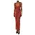 Autre Marque Gerafftes glitzerndes burnt orange Kleid - Größe UK 10