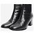 Chanel Schwarze Lederstiefeletten - Größe EU 38 (UK 5) - Ansicht 2