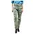 Ulla Johnson Pantalones de estampado en tinte verde y azul - talla UK 12