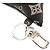 Charm Berlingo in Monogram Mahina di Louis Vuitton Nero Rosa - vista 5