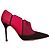ikonischer Manolo Blahnik aus den 2000er Jahren" oder "Vintage / Pre-Vintage Stück". Schwarz Bordeaux Lila