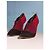 ikonischer Manolo Blahnik aus den 2000er Jahren" oder "Vintage / Pre-Vintage Stück". Schwarz Bordeaux Lila - Ansicht 5