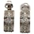 Orecchini a clip con strass Chanel Coco Mark D'oro
