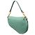 Borsa Saddle Mini Dior in Pelle di Capra Verde Verde chiaro - vista 2