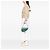 Borsa Saddle Mini Dior in Pelle di Capra Verde Verde chiaro - vista 7