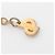 Collana con logo CD Christian Dior placcata in oro D'oro - vista 4
