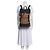 Burberry Mega Check Canvas Rucksack Schwarz/Beige