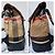 Burberry Mega Check Canvas Rucksack Schwarz/Beige - Ansicht 10