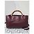 Bamboo Gucci Bolso de compras mediano de cuero texturizado con asas de bambú - Burdeos - vista 4