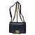 Borsa a spalla CHANEL Boy in pelle caviar trapuntata, media, blu navy