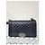 Borsa a spalla CHANEL Boy in pelle caviar trapuntata, media, blu navy - vista 12