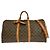 Borsa Keepall Bandoulière Louis Vuitton Monogram Canvas 55 Marrone