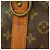 Borsa Keepall Bandoulière Louis Vuitton Monogram Canvas 55 Marrone - vista 4