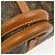 Borsa Keepall Bandoulière Louis Vuitton Monogram Canvas 55 Marrone - vista 7