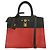 Borsa City Steamer in pelle PM Louis Vuitton Rosso