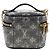 Louis Vuitton Vanity Case Monoglam aus Jacquard-Canvas Micro Marineblau - Ansicht 2