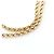 Collana in strass placcata oro Christian Dior D'oro - vista 7