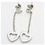 Orecchini a goccia a forma di cuore Tiffany & Co. Argento - vista 2