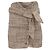 Falda mini de tweed con cinturón Iro Tomia en acrílico beige