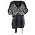 Stella Mc Cartney Strickjacke mit Gürtel von Stella Mccartney aus schwarzer und grauer Wolle