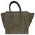 Luggage Céline Bolso de viaje Celine de cuero liso micro Castaño