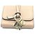 Chloé Chloe Alphabet Trifold Leather Mini Beige