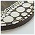 Portachiavi Monogram Louis Vuitton Marrone Bianco - vista 3