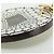 Portachiavi Monogram Louis Vuitton Marrone Bianco - vista 4