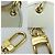 Portachiavi Monogram Louis Vuitton Marrone Bianco - vista 9