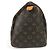 Louis Vuitton Monogram Perforierte Speedy 30 Tasche Braun Grün Monogramm - Ansicht 4