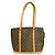 Borsa Babylone in Tela Monogram Louis Vuitton Marrone