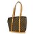 Borsa Babylone in Tela Monogram Louis Vuitton Marrone - vista 2