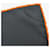 Sciarpa in seta Louis Vuitton nera e multicolore Nero Arancione Monogramma  - vista 8