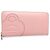 Cartera larga de cuero rosa Tiffany & Co. - vista 2