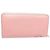 Cartera larga de cuero rosa Tiffany & Co. - vista 3