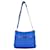 Borsa Jypsiere Hermès Clemence 34 Blu Pelle