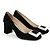 Prada Bailarinas de ante negras Negro - vista 3