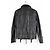 All Saints Schwarze Lederjacke - Ansicht 4