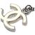 Pendente in metallo con logo CC di Chanel Argento - vista 3
