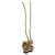 Van Cleef & Arpels Vintage Alhambra Pendant Rose Gold 750/1000, Mother of Pearl Golden  - view 1