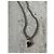 Collana lunga Chanel metallo oro champagne pendente CC D'oro - vista 2