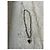 Collana lunga Chanel metallo oro champagne pendente CC D'oro - vista 3
