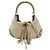 Borsa a mano Gucci Indy in pelle crema Crudo