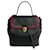 Sac à main en cuir Yves Saint Laurent Noir Rouge  - vue 2