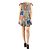 Alice + Olivia Mini-Kleid aus mehrfarbigem Jacquard-Patchwork - Größe UK 10 Mehrfarben