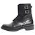 Saint Laurent Botas de combate Black Patti - talla EU 37 Negro
